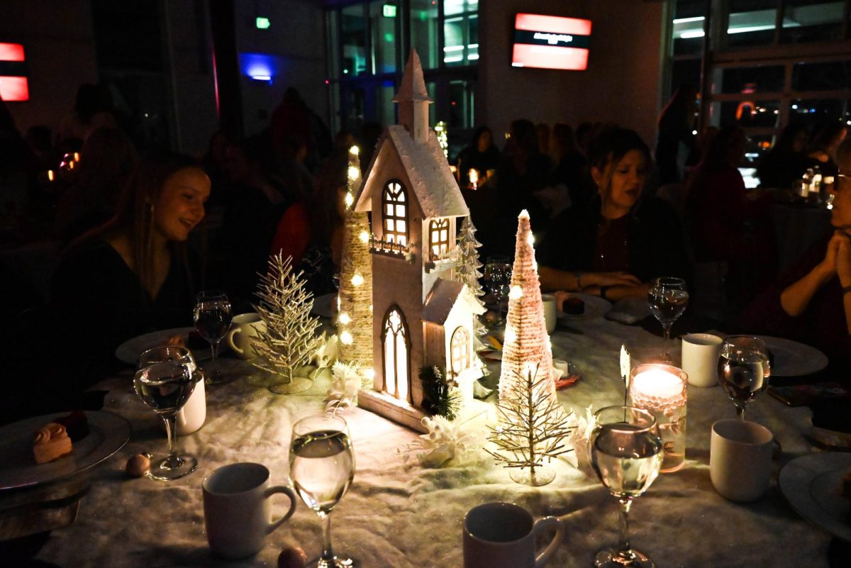 Luhi students celebrating Christmas at Advent by Candlelight