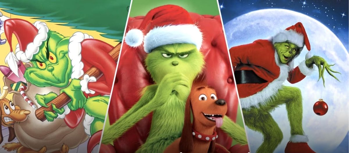 The three difference How the Grinch Stole Christmas installments